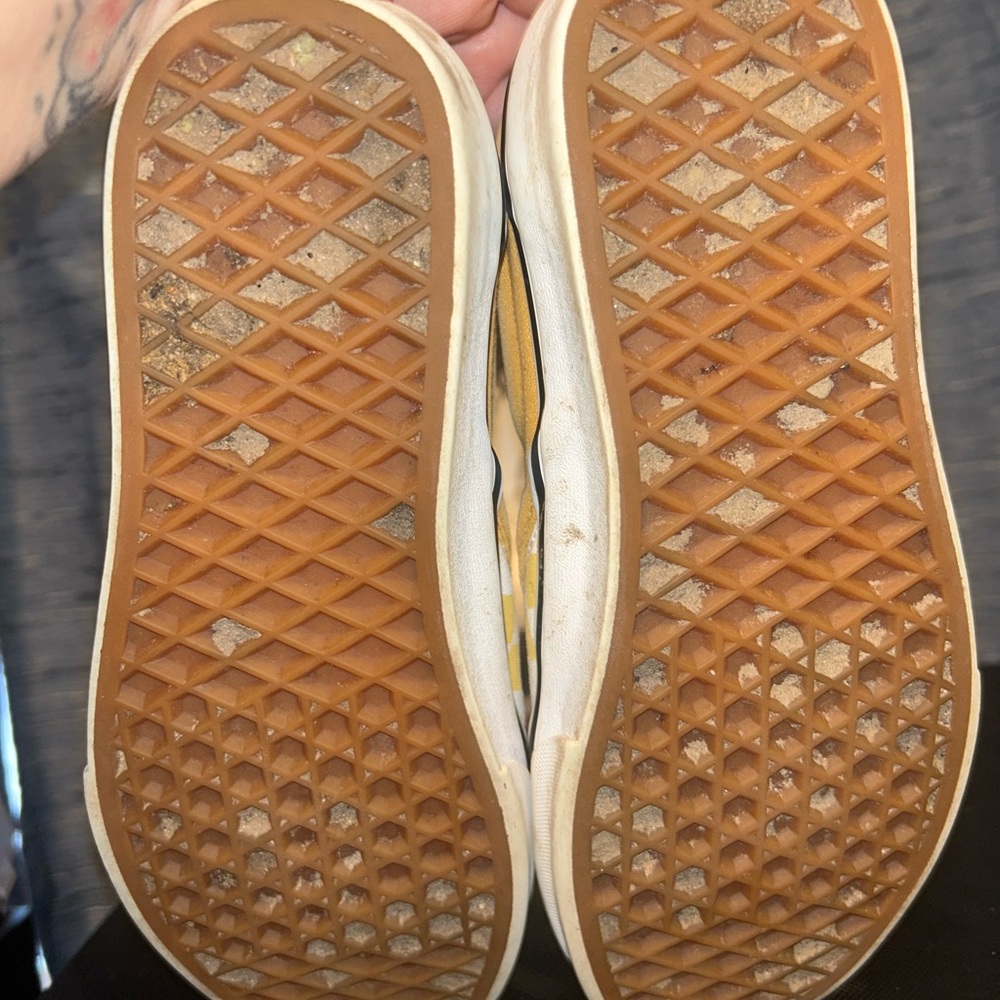 Vans Slip-On Checkerboard Skate Shoe - Picture 4 of 7